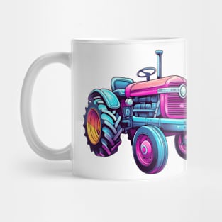 90s Retro Tractor Mug